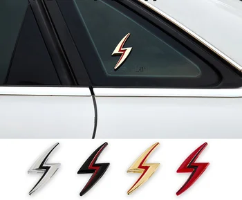  1 Vnt 3D Metalų Žaibo Automobilių Kėbulo Logotipas Ženklelis sparnas Galinis Kamieno Automobilių Lipdukai Lipdukai Nissan Automobilių Eksterjero Reikmenys