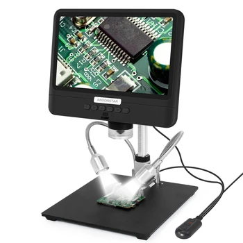  Andonstar Mikroskopu Karšto AD208 8.5 Colių Aukščio LCD Ekranas Litavimo Skaitmeninis Mikroskopas Juoda 1080P taikymo Sritis Litavimo Įrankis
